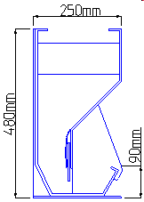 No. 1 Weaner Feeder Technical Diagram